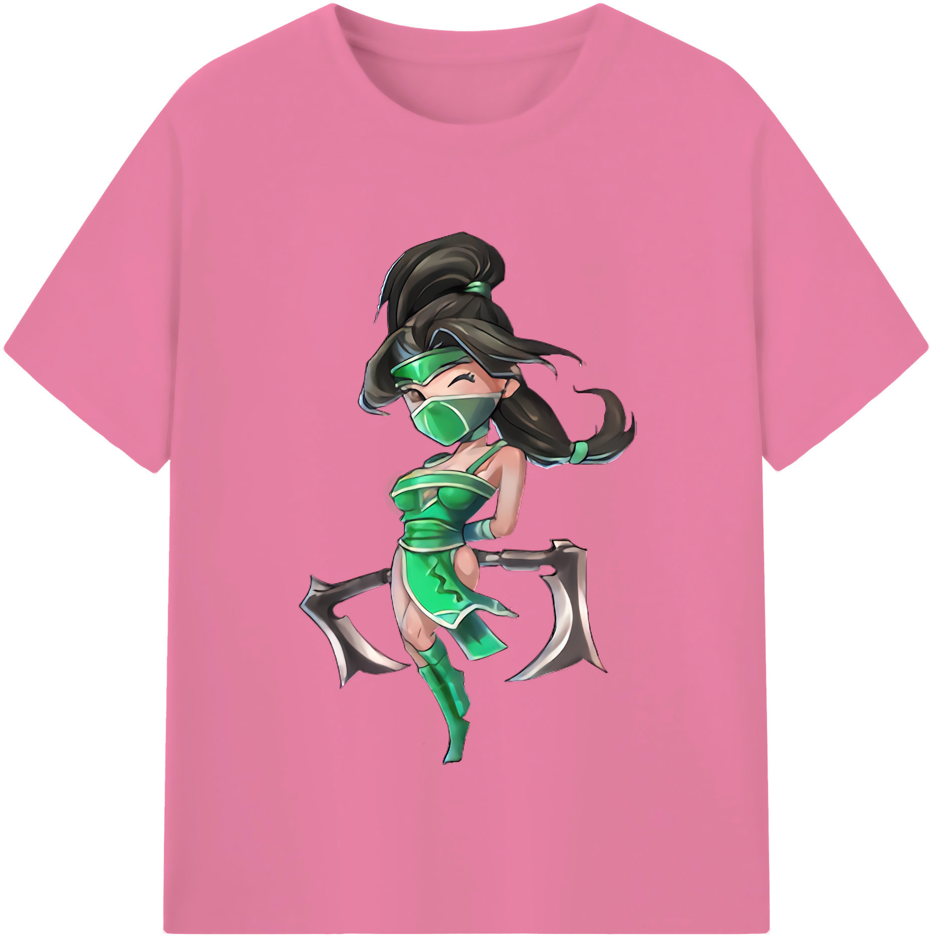 リーグ・オブ・レジェンド League of Legends LOL 綿100％半袖Tシャツ（フロントプリント）